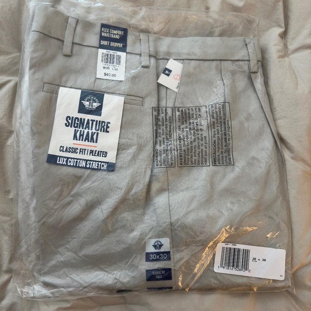 New Dockers Khaki Pants